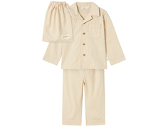 Lil Atelier turtledove stribet pyjamas